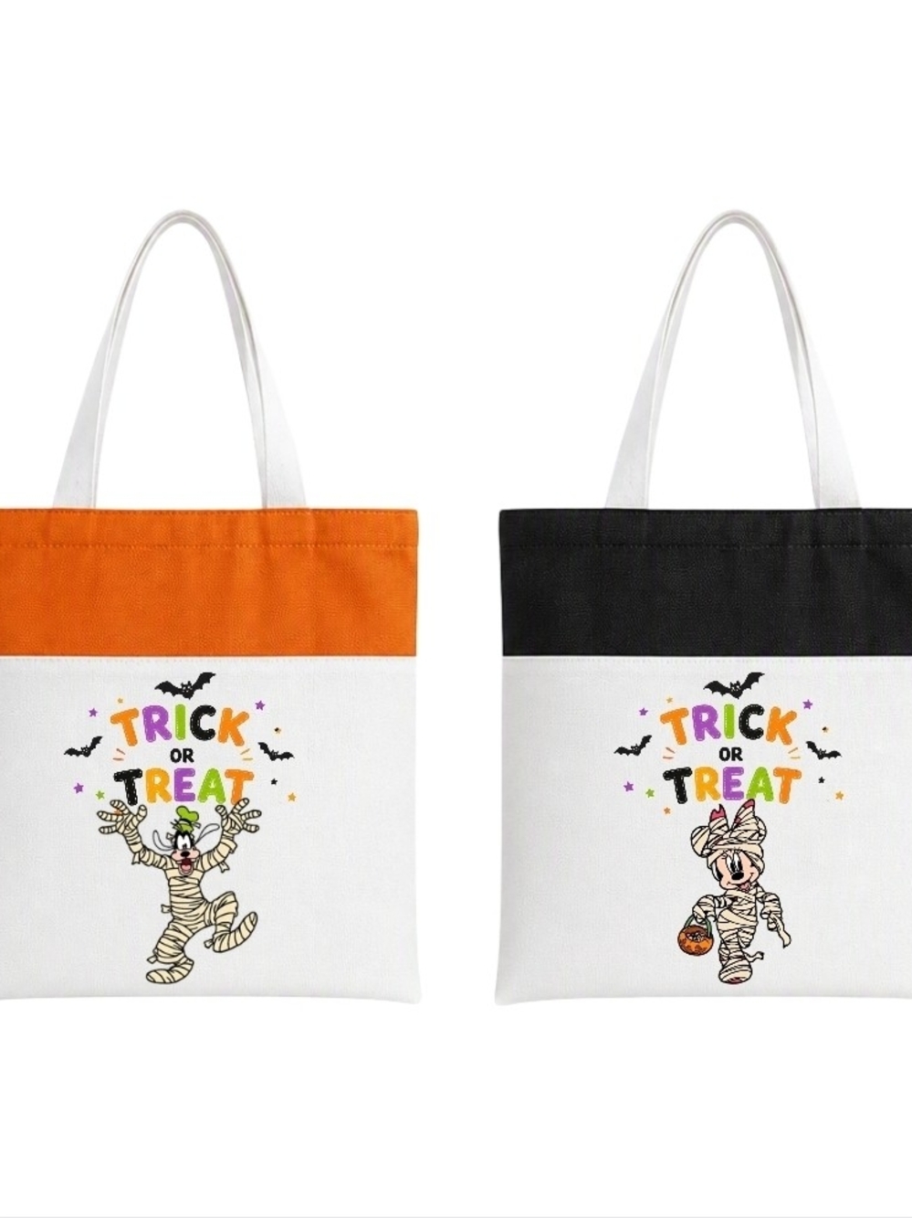 Trick or Treat Halloween Tote Bag - Disney Characters